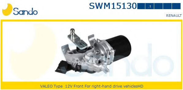 SANDO SWM15130.1 Двигатель стеклоочистителя для RENAULT GRAN III (Рено Гран 3) SANDO SWM15130.1 Двигатель стеклоочистителя для RENAULT GRAN III (Рено Гран 3)