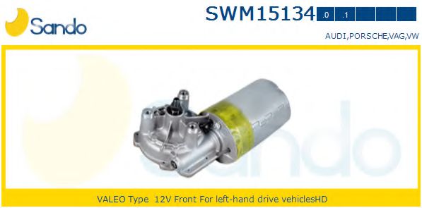 SANDO SWM15134.0 Двигатель стеклоочистителя для VOLKSWAGEN DASHER (Фольксваген Дашэр) SANDO SWM15134.0 Двигатель стеклоочистителя для VOLKSWAGEN DASHER (Фольксваген Дашэр)