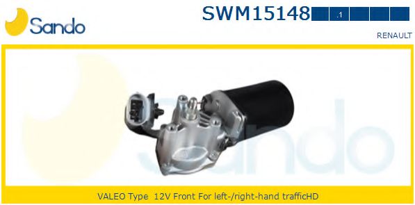 SANDO SWM15148.1 Двигатель стеклоочистителя для RENAULT AVANTIME (Рено Аvантимэ) SANDO SWM15148.1 Двигатель стеклоочистителя для RENAULT AVANTIME (Рено Аvантимэ)