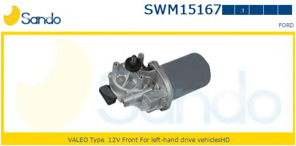 SANDO SWM15167.1 Двигатель стеклоочистителя для FORD FIESTA IV (Форд Фиеста 4) SANDO SWM15167.1 Двигатель стеклоочистителя для FORD FIESTA IV (Форд Фиеста 4)