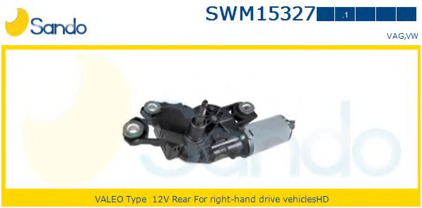 SANDO SWM15327.1 Двигатель стеклоочистителя для VOLKSWAGEN T5 (Фольксваген Т5) SANDO SWM15327.1 Двигатель стеклоочистителя для VOLKSWAGEN T5 (Фольксваген Т5)