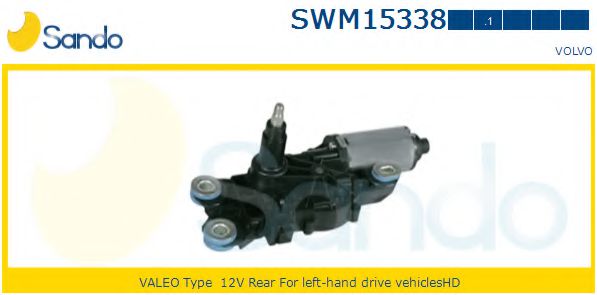 SANDO SWM15338.1 Двигатель стеклоочистителя для VOLVO XC60 (Вольво Xc60) SANDO SWM15338.1 Двигатель стеклоочистителя для VOLVO XC60 (Вольво Xc60)