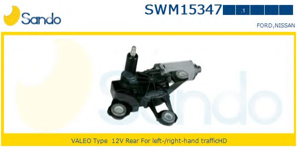 SANDO SWM15347.1 Двигатель стеклоочистителя для FORD FUSION (Форд Фьюжн) SANDO SWM15347.1 Двигатель стеклоочистителя для FORD FUSION (Форд Фьюжн)