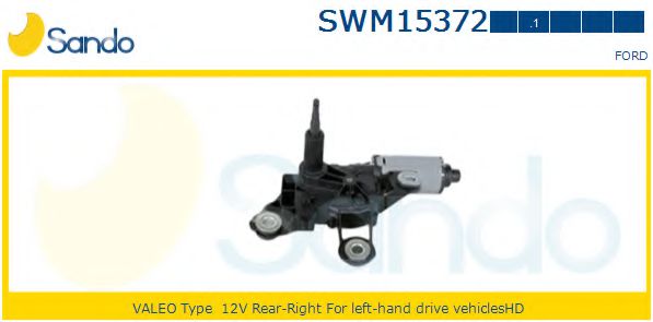 SANDO SWM15372.1 Двигатель стеклоочистителя для FORD NEO CONNECT (Форд Нэо cоннэcт) SANDO SWM15372.1 Двигатель стеклоочистителя для FORD NEO CONNECT (Форд Нэо cоннэcт)
