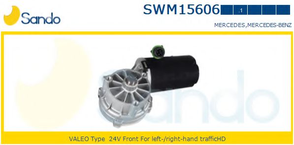 SANDO SWM15606.1 Двигатель стеклоочистителя для MERCEDES-BENZ CITARO (Мэрcэдэс-бэнз Cитаро) SANDO SWM15606.1 Двигатель стеклоочистителя для MERCEDES-BENZ CITARO (Мэрcэдэс-бэнз Cитаро)