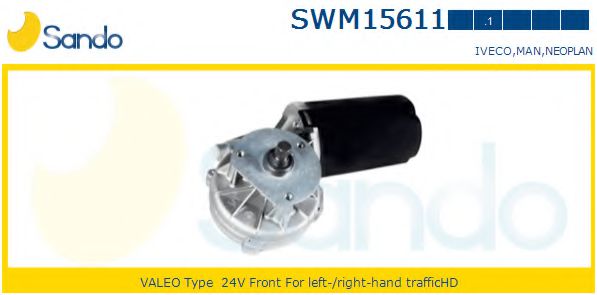 SANDO SWM15611.1 Двигатель стеклоочистителя для MAN NG (Ман Нг) SANDO SWM15611.1 Двигатель стеклоочистителя для MAN NG (Ман Нг)