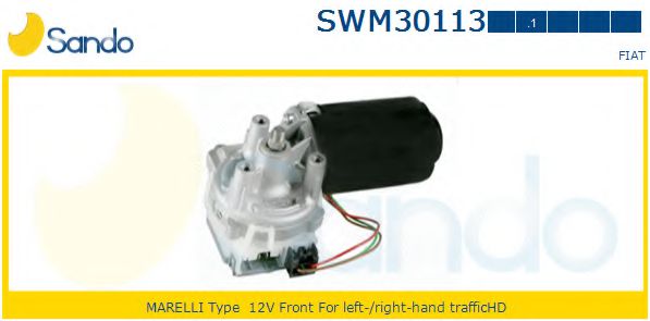 SANDO SWM30113.1 Двигатель стеклоочистителя для FIAT SEICENTO / 600 (Фиат Сэиcэнто / 600) SANDO SWM30113.1 Двигатель стеклоочистителя для FIAT SEICENTO / 600 (Фиат Сэиcэнто / 600)