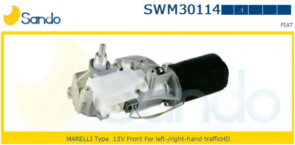 SANDO SWM30114.1 Двигатель стеклоочистителя для FIAT UNO (Фиат Уно) SANDO SWM30114.1 Двигатель стеклоочистителя для FIAT UNO (Фиат Уно)