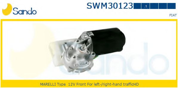 SANDO SWM30123.1 Двигатель стеклоочистителя для FIAT BRAVA (Фиат Брава) SANDO SWM30123.1 Двигатель стеклоочистителя для FIAT BRAVA (Фиат Брава)
