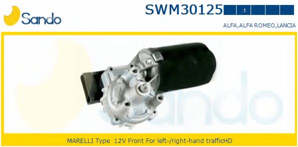 SANDO SWM30125.1 Двигатель стеклоочистителя для ALFA ROMEO 156 (Альфа ромео 156) SANDO SWM30125.1 Двигатель стеклоочистителя для ALFA ROMEO 156 (Альфа ромео 156)