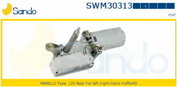SANDO SWM30313.1 Двигатель стеклоочистителя для FIAT SIENA (Фиат Сиэна) SANDO SWM30313.1 Двигатель стеклоочистителя для FIAT SIENA (Фиат Сиэна)