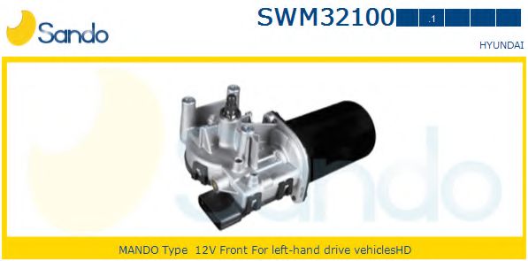 SANDO SWM32100.1 Двигатель стеклоочистителя для HYUNDAI TUCSON (Хендай Туксон) SANDO SWM32100.1 Двигатель стеклоочистителя для HYUNDAI TUCSON (Хендай Туксон)
