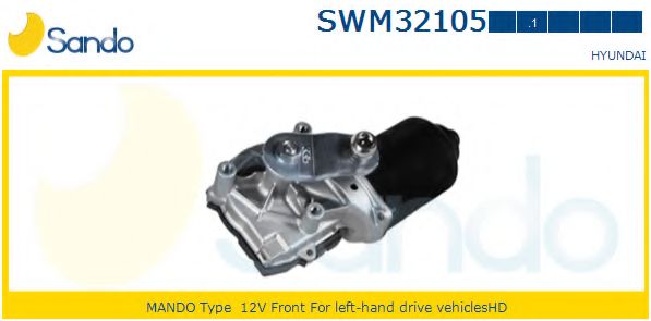 SANDO SWM32105.1 Двигатель стеклоочистителя для HYUNDAI GRACE (Хендай Граcэ) SANDO SWM32105.1 Двигатель стеклоочистителя для HYUNDAI GRACE (Хендай Граcэ)