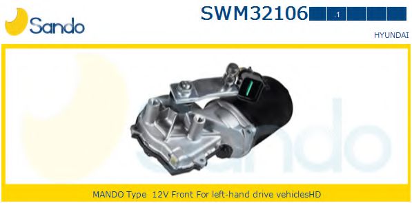 SANDO SWM32106.1 Двигатель стеклоочистителя для HYUNDAI SANTA FE I (Хендай Санта фэ1) SANDO SWM32106.1 Двигатель стеклоочистителя для HYUNDAI SANTA FE I (Хендай Санта фэ1)