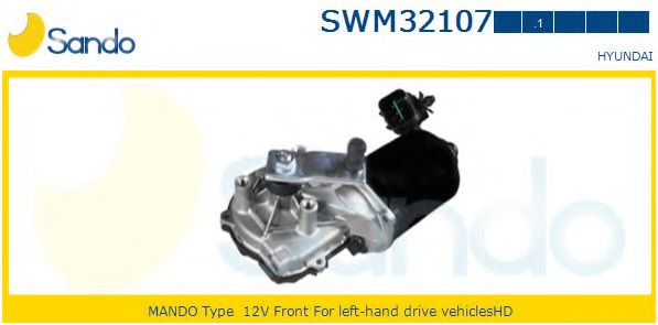 SANDO SWM32107.1 Двигатель стеклоочистителя для HYUNDAI SANTA FE I (Хендай Санта фэ1) SANDO SWM32107.1 Двигатель стеклоочистителя для HYUNDAI SANTA FE I (Хендай Санта фэ1)