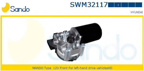SANDO SWM32117.1 Двигатель стеклоочистителя для HYUNDAI ELANTRA (Хендай Элантра) SANDO SWM32117.1 Двигатель стеклоочистителя для HYUNDAI ELANTRA (Хендай Элантра)
