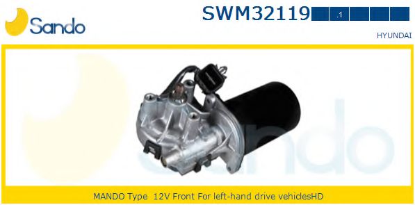SANDO SWM32119.1 Двигатель стеклоочистителя для HYUNDAI H-1 (Хендай Н1) SANDO SWM32119.1 Двигатель стеклоочистителя для HYUNDAI H-1 (Хендай Н1)