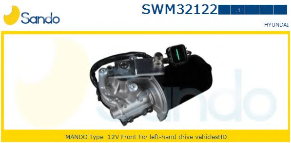 SANDO SWM32122.1 Двигатель стеклоочистителя для HYUNDAI SONATA III (Хендай Соната 3) SANDO SWM32122.1 Двигатель стеклоочистителя для HYUNDAI SONATA III (Хендай Соната 3)