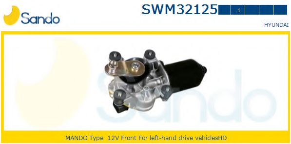 SANDO SWM32125.1 Двигатель стеклоочистителя для HYUNDAI EXCEL (Хендай Эxcэл) SANDO SWM32125.1 Двигатель стеклоочистителя для HYUNDAI EXCEL (Хендай Эxcэл)