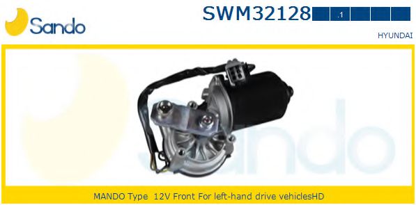 SANDO SWM32128.1 Двигатель стеклоочистителя для HYUNDAI H-1 (Хендай Н1) SANDO SWM32128.1 Двигатель стеклоочистителя для HYUNDAI H-1 (Хендай Н1)