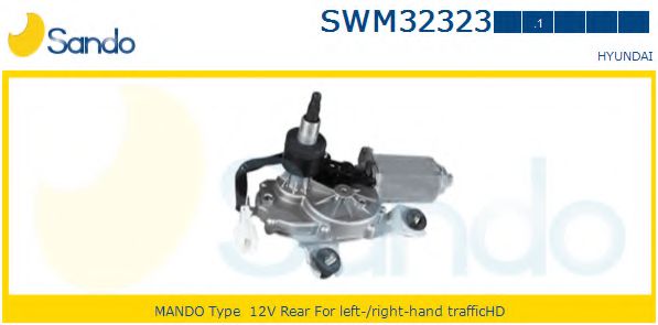 SANDO SWM32323.1 Двигатель стеклоочистителя для HYUNDAI AVANTE II (Хендай Аvантэ 2) SANDO SWM32323.1 Двигатель стеклоочистителя для HYUNDAI AVANTE II (Хендай Аvантэ 2)