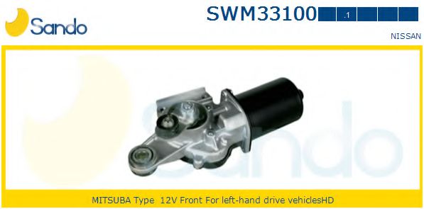 SANDO SWM33100.1 Двигатель стеклоочистителя для NISSAN MICRA III (Ниссан Микра 3) SANDO SWM33100.1 Двигатель стеклоочистителя для NISSAN MICRA III (Ниссан Микра 3)