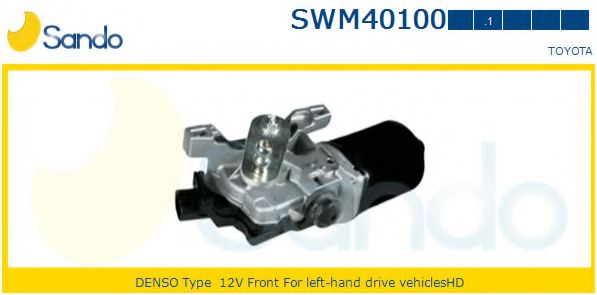SANDO SWM40100.1 Двигатель стеклоочистителя для TOYOTA AVENSIS (Тойота/тоета Авенсис) SANDO SWM40100.1 Двигатель стеклоочистителя для TOYOTA AVENSIS (Тойота/тоета Авенсис)