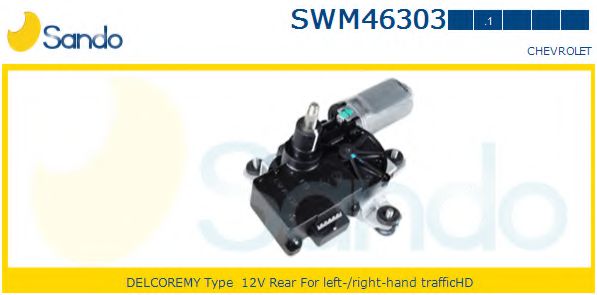 SANDO SWM46303.1 Двигатель стеклоочистителя для CHEVROLET CAPTIVA (Шевроле Каптива) SANDO SWM46303.1 Двигатель стеклоочистителя для CHEVROLET CAPTIVA (Шевроле Каптива)