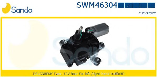 SANDO SWM46304.1 Двигатель стеклоочистителя для CHEVROLET CAPTIVA (Шевроле Каптива) SANDO SWM46304.1 Двигатель стеклоочистителя для CHEVROLET CAPTIVA (Шевроле Каптива)
