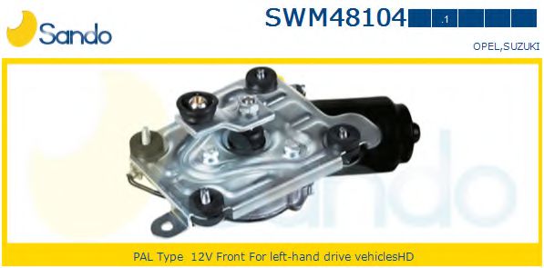 SANDO SWM48104.1 Двигатель стеклоочистителя для SUZUKI WAGON R (Сузуки Вагон р) SANDO SWM48104.1 Двигатель стеклоочистителя для SUZUKI WAGON R (Сузуки Вагон р)