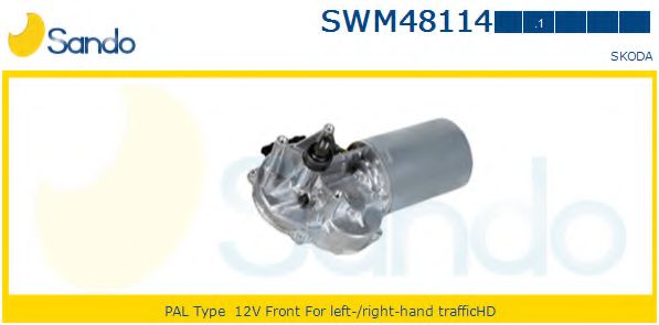 SANDO SWM48114.1 Двигатель стеклоочистителя для SKODA FELICIA I (Шкода Фелиция 1) SANDO SWM48114.1 Двигатель стеклоочистителя для SKODA FELICIA I (Шкода Фелиция 1)