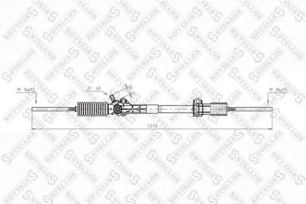 STELLOX 00-35006-SX Рулевой механизм для RENAULT TRAFIC (Рено Трафик) STELLOX 00-35006-SX Рулевой механизм для RENAULT TRAFIC (Рено Трафик)