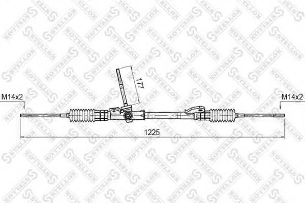 STELLOX 00-35015-SX Рулевой механизм для FORD ORION II (Форд Орион 2) STELLOX 00-35015-SX Рулевой механизм для FORD ORION II (Форд Орион 2)