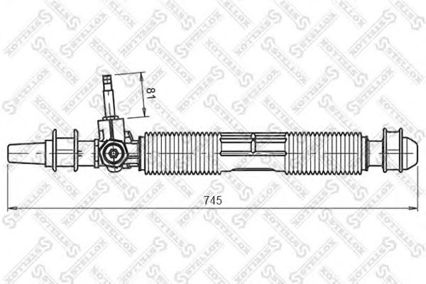 STELLOX 00-35020-SX Рулевой механизм для OPEL (Опель) STELLOX 00-35020-SX Рулевой механизм для OPEL (Опель)