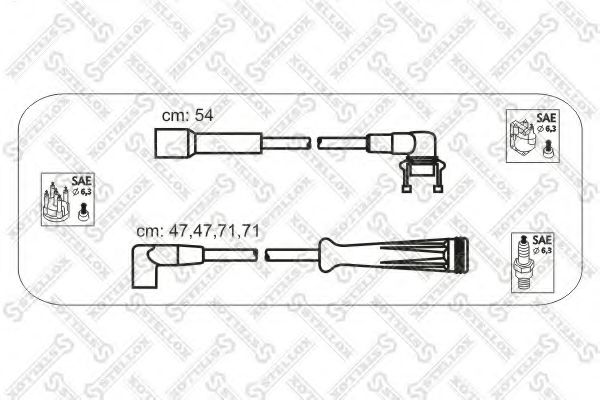 STELLOX 10-38016-SX Комплект проводов зажигания для RENAULT MEGANE I (Рено Меган 1) STELLOX 10-38016-SX Комплект проводов зажигания для RENAULT MEGANE I (Рено Меган 1)