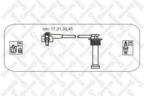 STELLOX 10-38113-SX Комплект проводов зажигания для FORD ESCORT VII (Форд Эскорт 7) STELLOX 10-38113-SX Комплект проводов зажигания для FORD ESCORT VII (Форд Эскорт 7)
