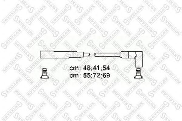 STELLOX 10-38207-SX Комплект проводов зажигания для DODGE CARAVAN (Додж Караван) STELLOX 10-38207-SX Комплект проводов зажигания для DODGE CARAVAN (Додж Караван)