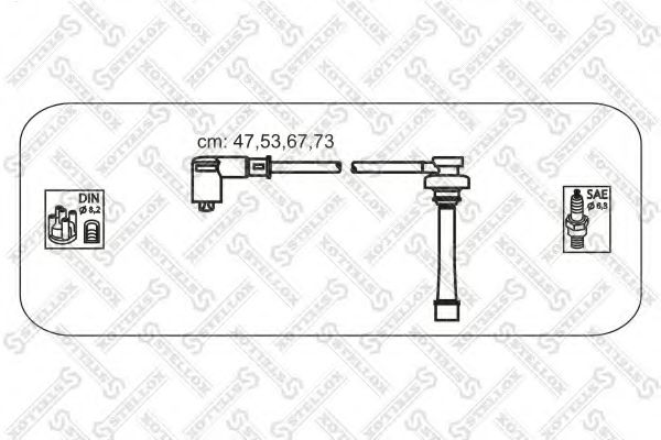STELLOX 10-38263-SX Комплект проводов зажигания для MITSUBISHI LANCER IV (Митсубиши/митсубиси Ланcэр иv) STELLOX 10-38263-SX Комплект проводов зажигания для MITSUBISHI LANCER IV (Митсубиши/митсубиси Ланcэр иv)