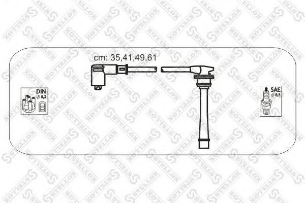 STELLOX 10-38412-SX Комплект проводов зажигания для HYUNDAI ELANTRA II (Хендай Элантра 2) STELLOX 10-38412-SX Комплект проводов зажигания для HYUNDAI ELANTRA II (Хендай Элантра 2)