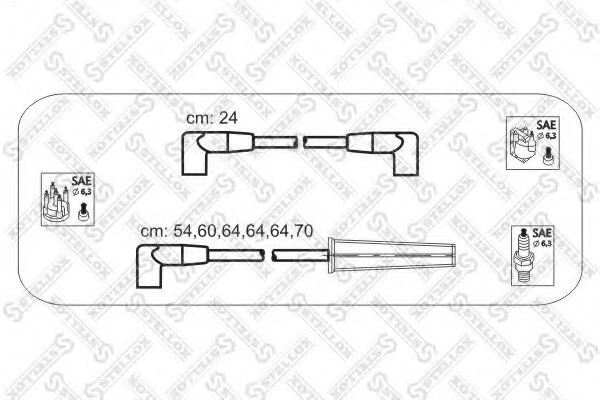 STELLOX 10-38413-SX Комплект проводов зажигания для CHEVROLET LUMINA APV (Шевроле Лумина апv) STELLOX 10-38413-SX Комплект проводов зажигания для CHEVROLET LUMINA APV (Шевроле Лумина апv)