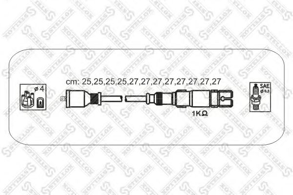 STELLOX 10-38436-SX Комплект проводов зажигания для MERCEDES-BENZ C-CLASS SCOUPE (Мэрcэдэс-бэнз С класс сcоупэ) STELLOX 10-38436-SX Комплект проводов зажигания для MERCEDES-BENZ C-CLASS SCOUPE (Мэрcэдэс-бэнз С класс сcоупэ)