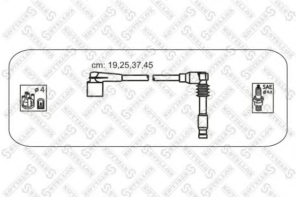 STELLOX 10-38571-SX Комплект проводов зажигания для CHEVROLET CAPTIVA (Шевроле Каптива) STELLOX 10-38571-SX Комплект проводов зажигания для CHEVROLET CAPTIVA (Шевроле Каптива)