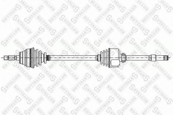 STELLOX 158 1003-SX Приводной вал для PEUGEOT (Пежо) STELLOX 158 1003-SX Приводной вал для PEUGEOT (Пежо)