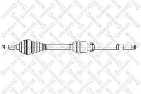 STELLOX 158 1772-SX Приводной вал для BMW (Бмв) STELLOX 158 1772-SX Приводной вал для BMW (Бмв)