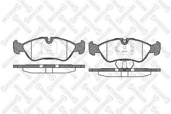 STELLOX 297 030-SX Тормозные колодки для DAEWOO (Дэу) STELLOX 297 030-SX Тормозные колодки для DAEWOO (Дэу)
