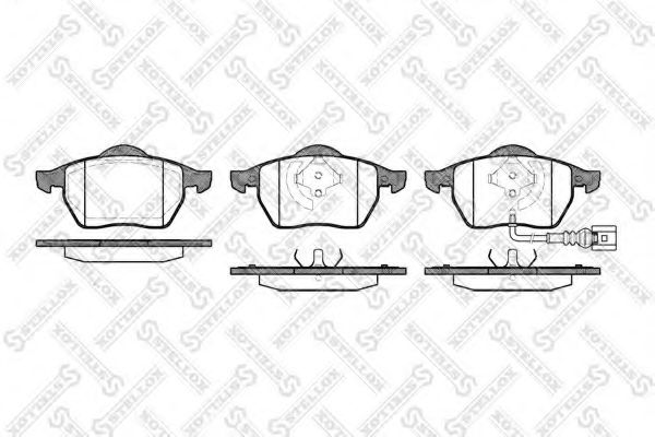 STELLOX 401 041L-SX Тормозные колодки для VOLKSWAGEN (Фольксваген) STELLOX 401 041L-SX Тормозные колодки для VOLKSWAGEN (Фольксваген)