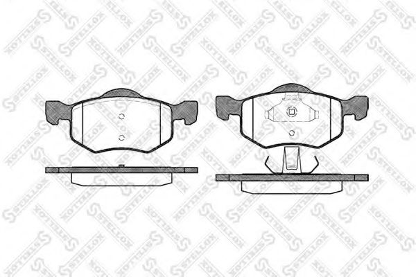STELLOX 813 000-SX Тормозные колодки для FORD USA ESCAPE (Форд сша Эскейп) STELLOX 813 000-SX Тормозные колодки для FORD USA ESCAPE (Форд сша Эскейп)