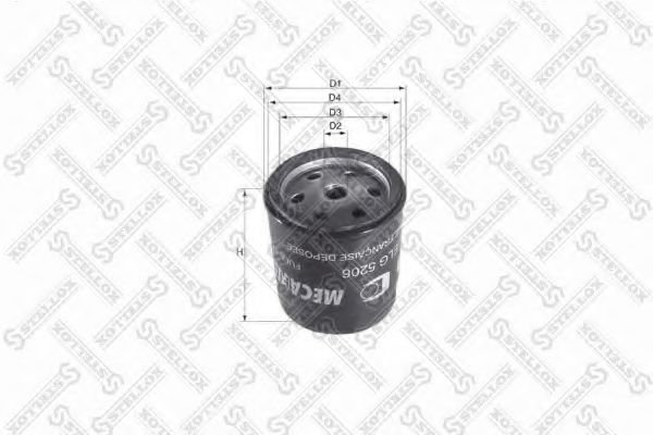 STELLOX 82-00416-SX Топливный фильтр для DAF LF 45 (Даф Лф 45) STELLOX 82-00416-SX Топливный фильтр для DAF LF 45 (Даф Лф 45)