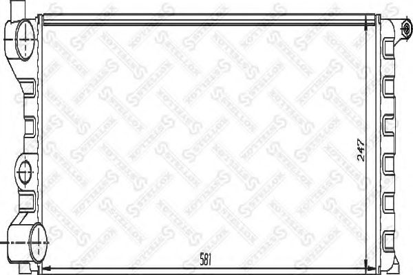 STELLOX 10-25828-SX Радиатор, охлаждение двигателя для LANCIA (Лансиа/лянча) STELLOX 10-25828-SX Радиатор, охлаждение двигателя для LANCIA (Лансиа/лянча)