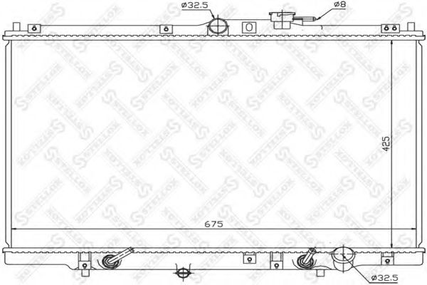 STELLOX 10-26087-SX Радиатор, охлаждение двигателя для HONDA ODYSSEY (Хонда Одъссэъ) STELLOX 10-26087-SX Радиатор, охлаждение двигателя для HONDA ODYSSEY (Хонда Одъссэъ)